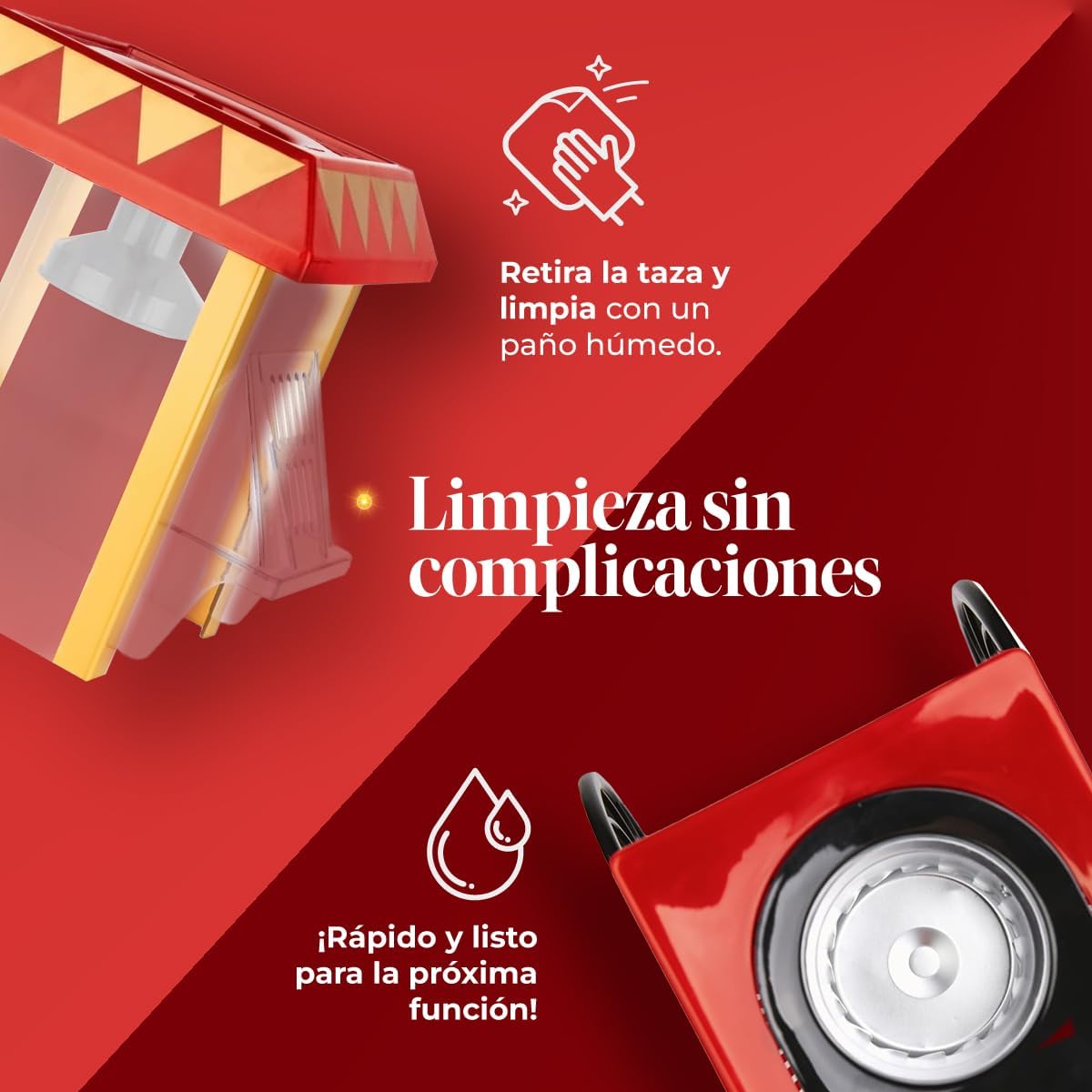 Limpieza sin complicaciones