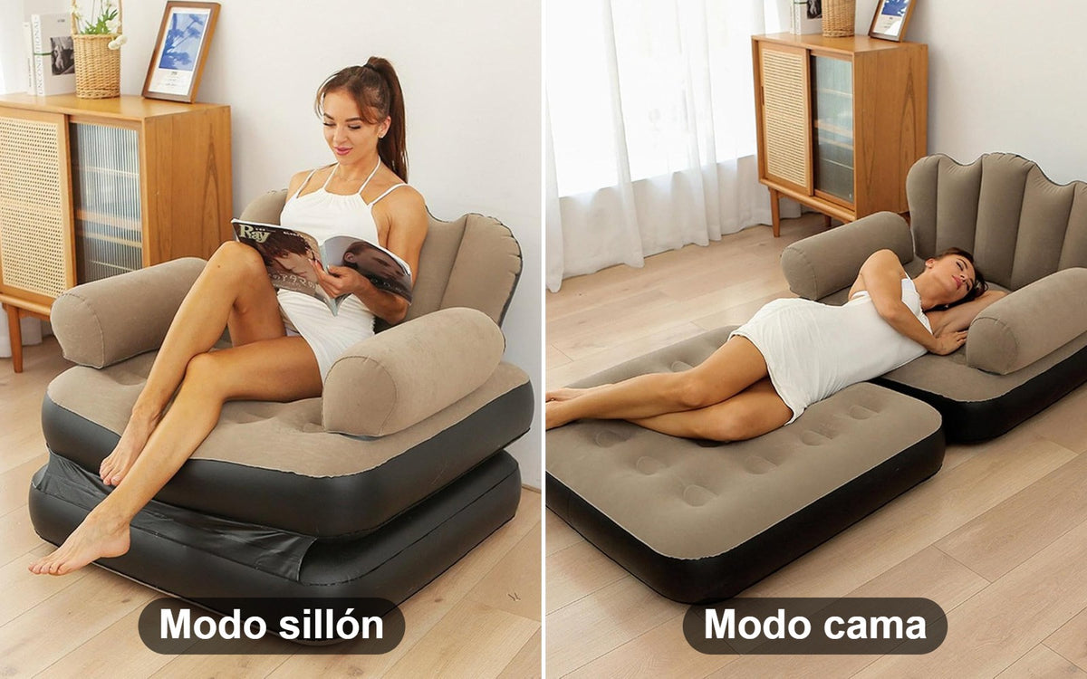 Modo sillón y modo cama