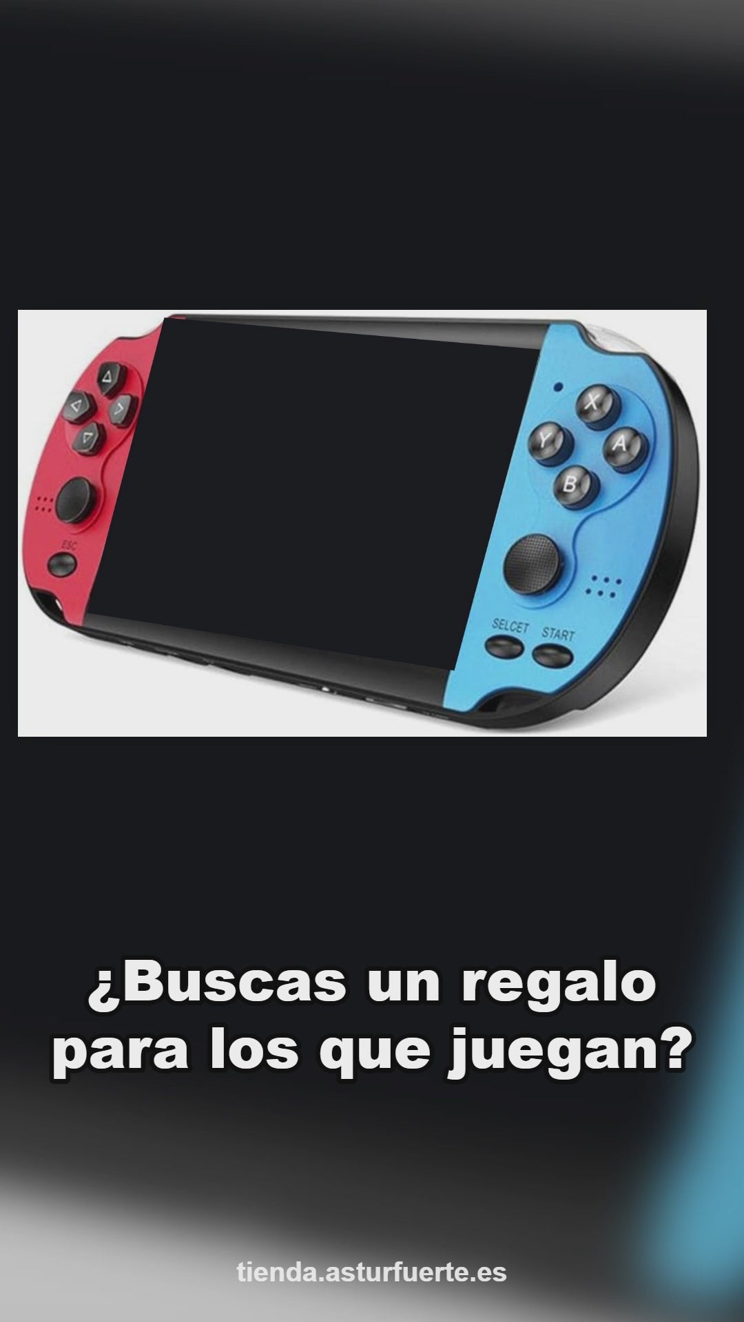 Anuncio vertical - Consola portátil